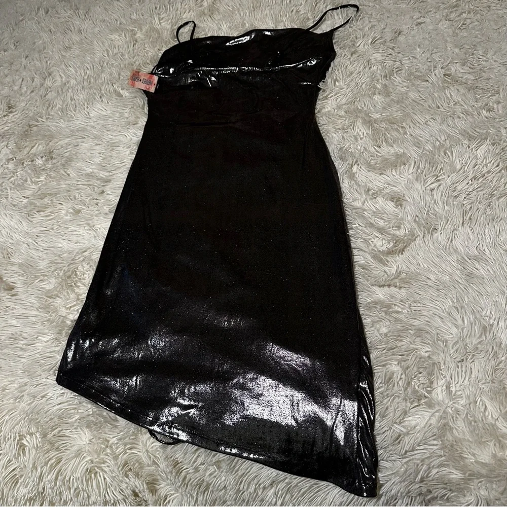 Inspired Hearts Midi Metallic Dress - Picture 8 of 11